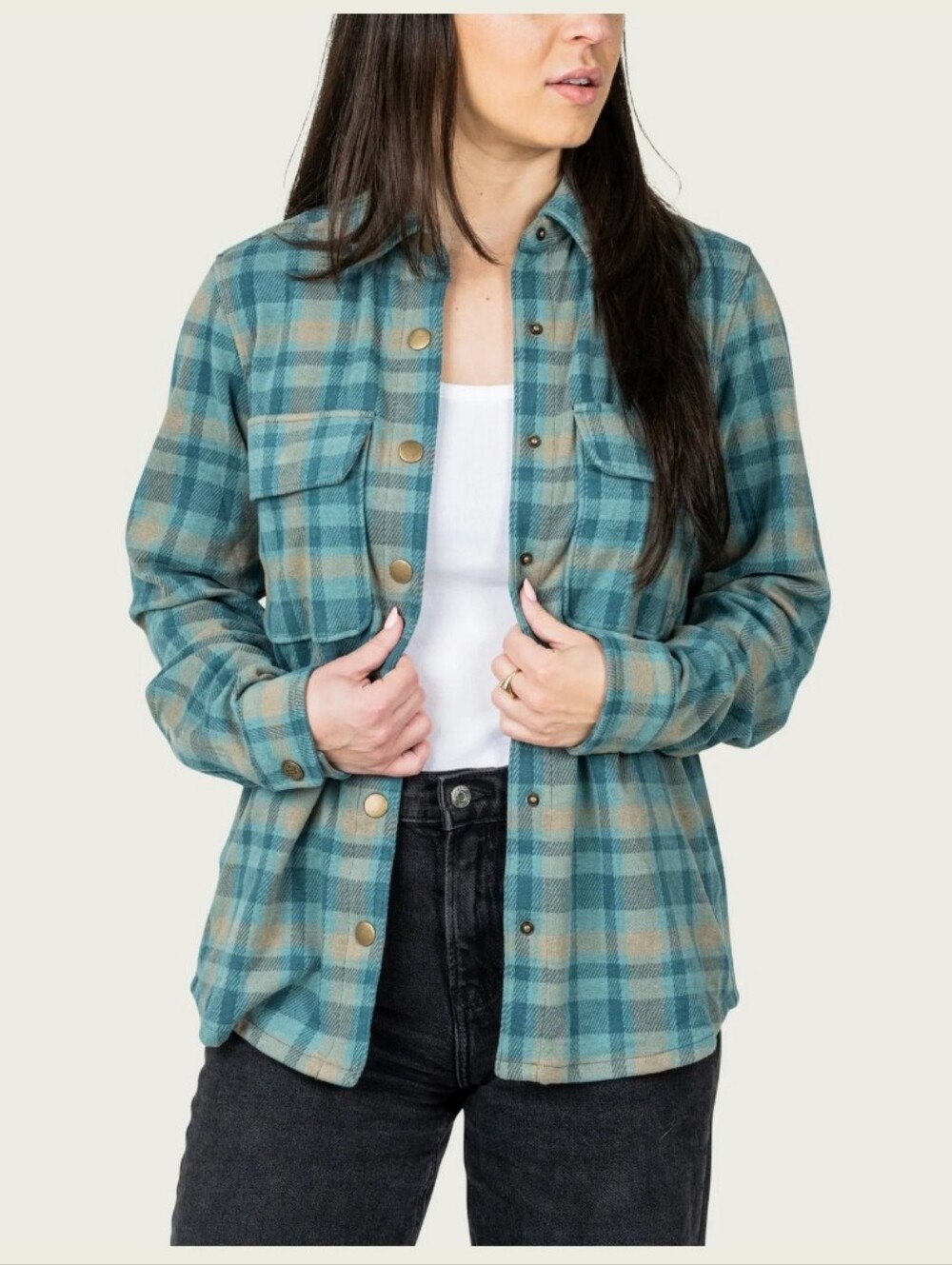 Marsh Wear Women's Seadrift Overshirt In Trellis